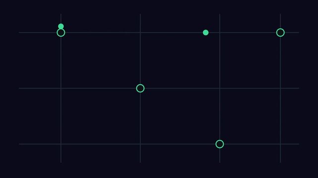 Digital Radar Scan Animation with Tracking Interface