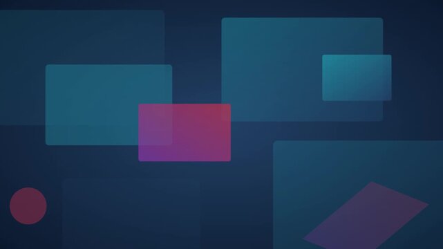 abstract floating planes corporate tech looping animated background