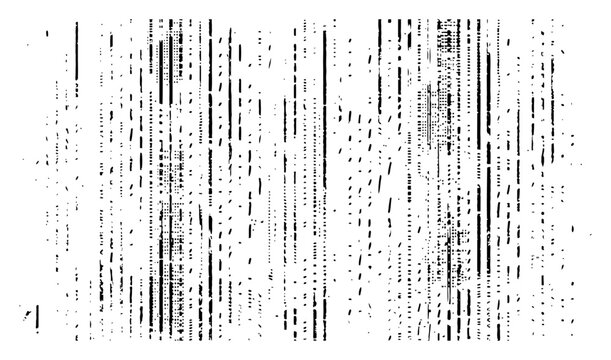 Vertical line noise texture with digital distortion and grunge scratchy lines style