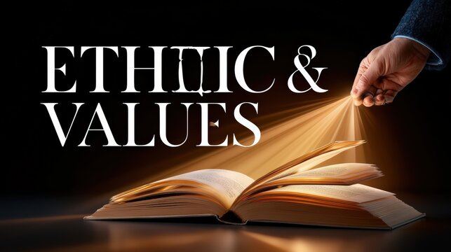 Unveiling Ethical Principles and Core Values in a Radiant Book