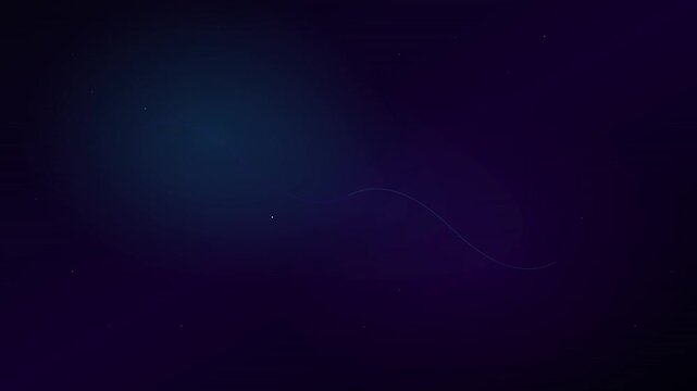 cosmic starry night galaxy motion vector background