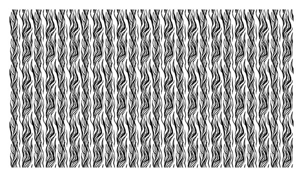Wavy vertical lines abstract organic texture pattern in black and white style