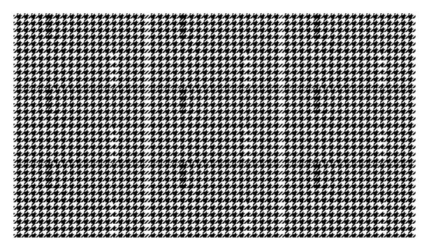 Houndstooth classic textile grid repeat pattern in black and white style
