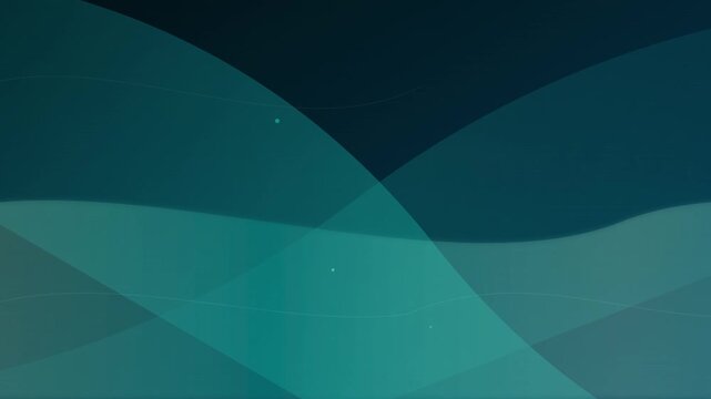 Deep Ocean And Aqua Strange Attractor Motion Graphic