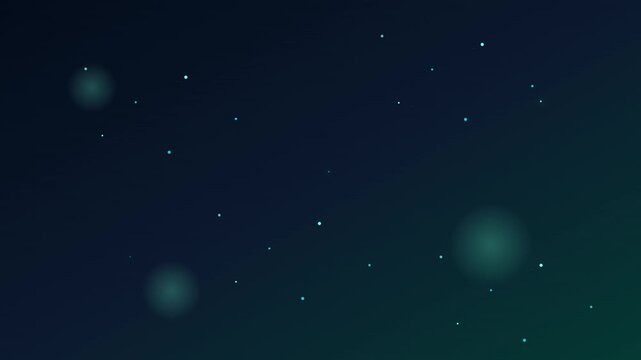 deep sea blue neural synapse loop animation