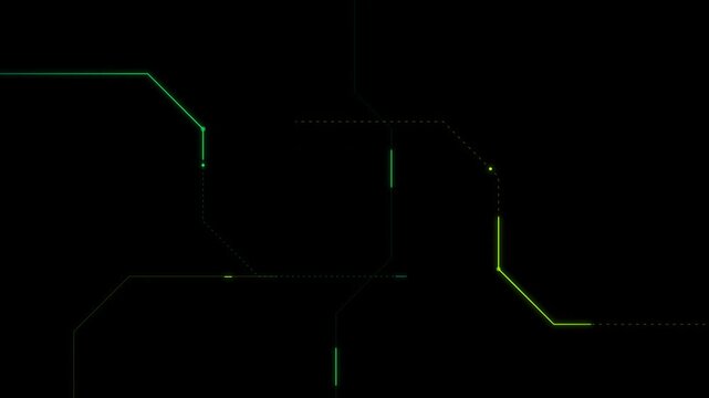 dynamic circuit path digital tech vector overlay