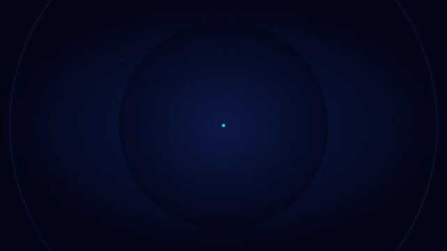 dynamic energy pulse rings abstract vector motion