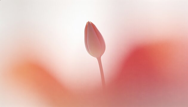 Abstract blurred floral background with soft focus flower silhouettes and elegant pastel gradient copy space