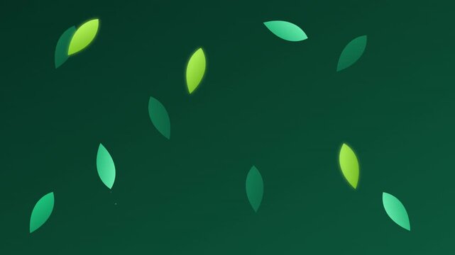 eco friendly green nature leaf vector background