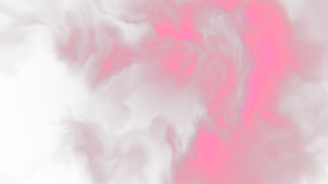 Red smoke cloud swirl texture in pink tone for bold abstract fog effect design template background