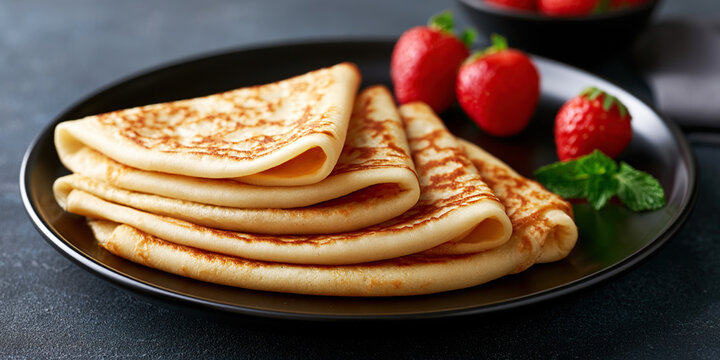 Dutch Pancakes on the table