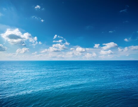 perfect sky and ocean