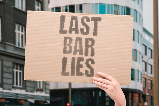 "Last bar lies" That final red sliver is deceptive. SLIVER, DECEPTIVE, FINAL, LAST, BAR.
