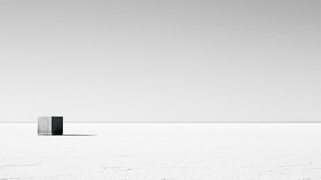 Minimal Black Module in White Space