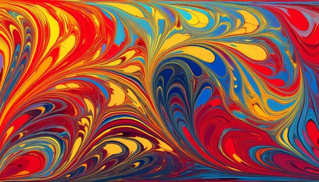 abstract ebru marbling pattern background
