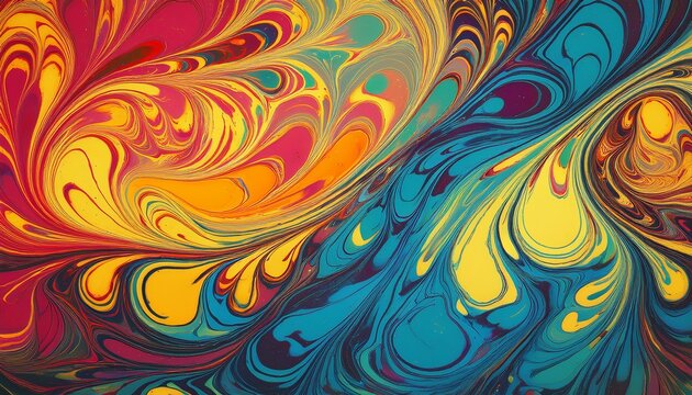 abstract ebru marbling abstract background