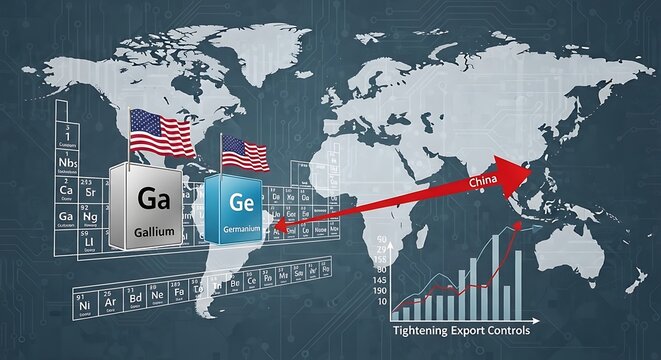 Global trade dynamics semiconductor elements and economic charts