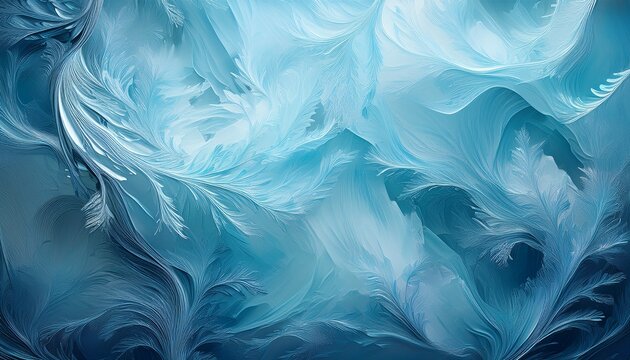 abstract frozen wall with ice texture background
