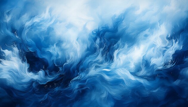 blue and white fire painted texture abstract blue fire and smoke background design
