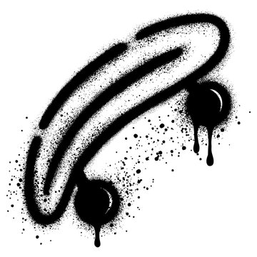 Skateboard graffiti for t-shirt design with skate text Street art style.