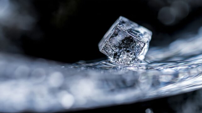 Supersaturated Solution Crystal Detail