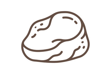 Hand Drawn Stone Vector Illustration © semperat