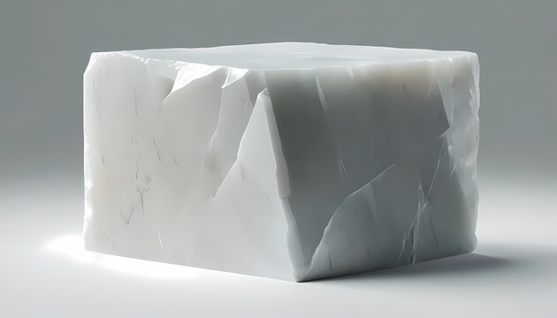 Premium white jadeite stone slab with elegant matte raw split face
