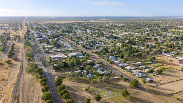 The outback Queensland town of  Barcaldine