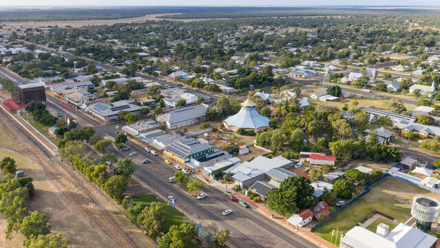 The outback Queensland town of Barcaldine