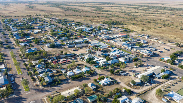 The outback Queensland town of Winton.