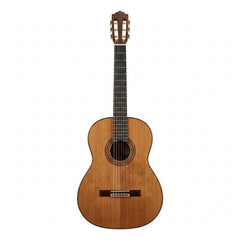 Naklejka premium Classical Acoustic Guitar Wooden Six String Instrument