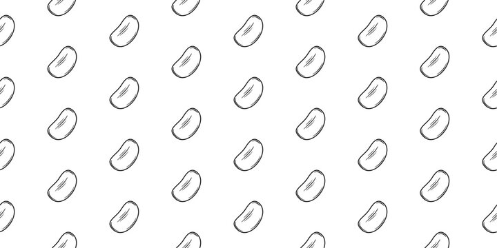 doodle potato chips pattern background. potato chips seamless pattern background. unhealthy snacks chips pattern.