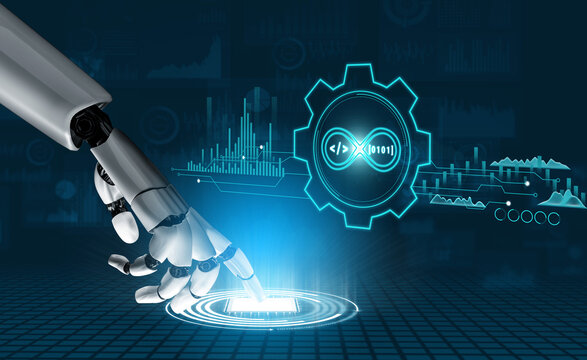 AI in DevOps methodology for software development and IT operations. AI automation of the CI CD pipeline enhances workflow and efficiency. Motif