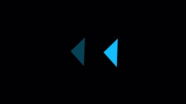   Animated looping swipe arrow direction looping arrow loading and navigation