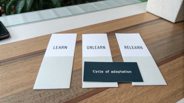 Discovering the Cycle of Adaptation Through Learning, Unlearning, and Relearning Concepts in Modern Education