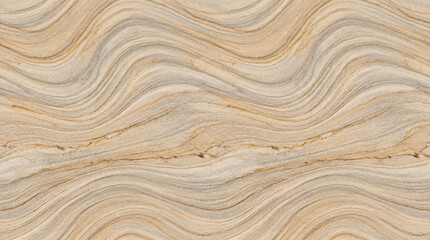 Obraz premium Abstract Swirling Beige Marble Stone Surface Texture with Natural Veining Background