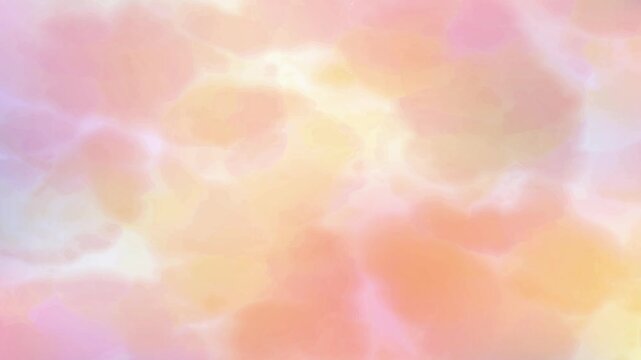Soft Watercolor Clouds Abstract Texture 4K