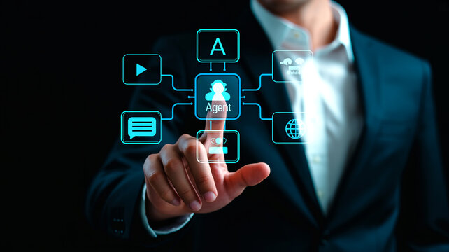 Human interact with ai artificial intelligence brain process generative ai faas