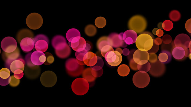 Colorful Light Leak Abstract