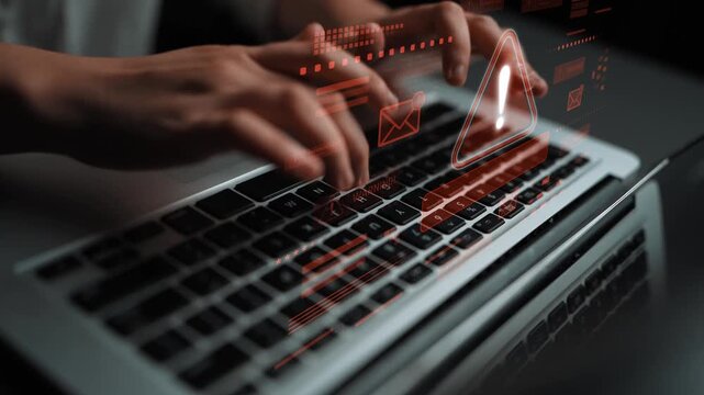 Password security breach warning with red asterisk box, cybersecurity alert, lock icons, and critical vulnerability signals in digital system access Marrow