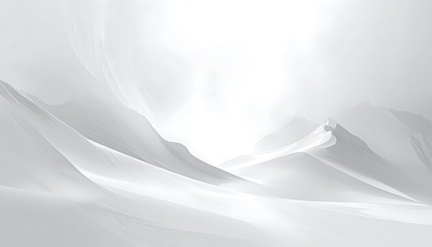 Soft white fabric folds and creases.