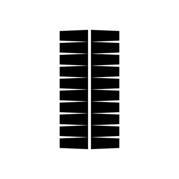 Unique shape with transparent background