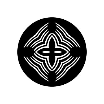 Unique shape with transparent background