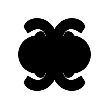 Unique shape with transparent background