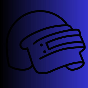 PUBG MOBILE HELMET LOGO
