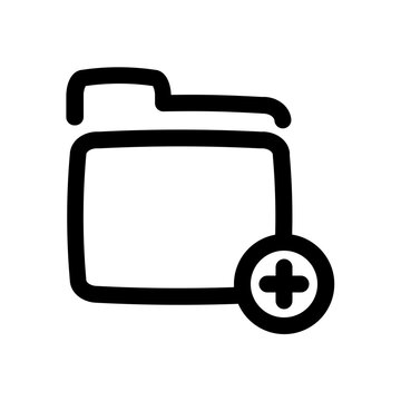 Medical Cross Symbol Isolated on White Background Minimalist Vector Illustration