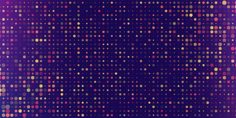 Purple abstract pixel texture bg video screen. Tv pattern background with square noise effect simple © Fathiyah