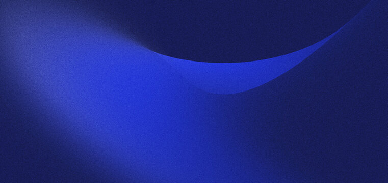 Blue abstract gradient wave curve background dark texture flowing modern smooth copy space banner backdrop minimal graphic design navy cobalt
