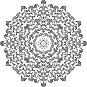 Mandala Template 544