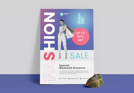 Fashion Poster Design Layout